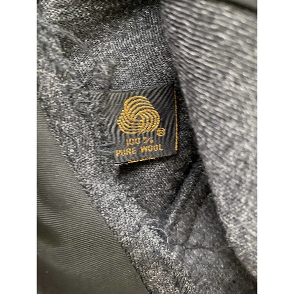 Donna Karan NY Blazer Jacket Gray Pure Wool One Button Long Sleeve Charc… - Picture 5 of 7